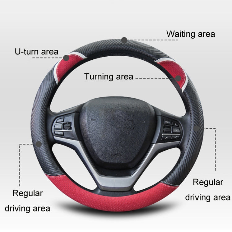 38cm Cute Rabbit Women Cartoon Car Steering Wheel Cover, Color: Round Black Pink - Steering Wheel Accessories by PMC TechLife | Online Shopping South Africa | PMC TechLife | Buy Now Pay Later Mobicred