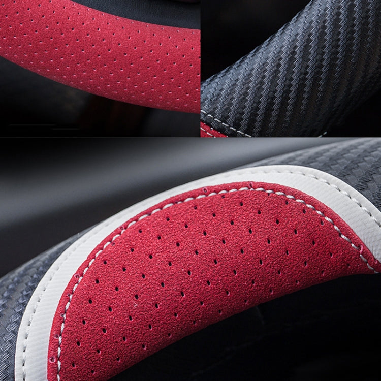 38cm Cute Rabbit Women Cartoon Car Steering Wheel Cover, Color: Round Black Pink - Steering Wheel Accessories by PMC TechLife | Online Shopping South Africa | PMC TechLife | Buy Now Pay Later Mobicred