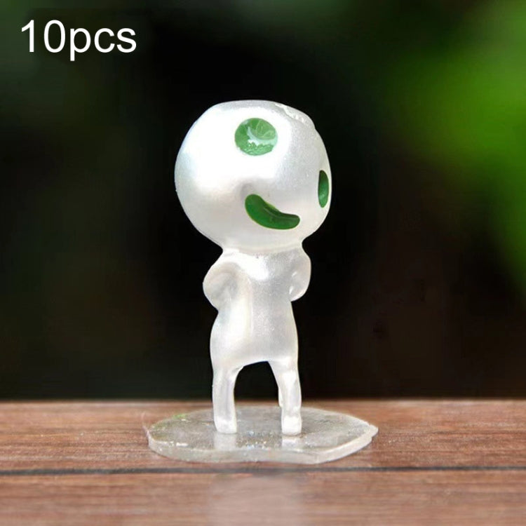 10pcs No. 10 Halloween Alien Ghost Micro Landscape Ornament(Green Light) - Desktop Ornaments by PMC Jewellery | Online Shopping South Africa | PMC Jewellery
