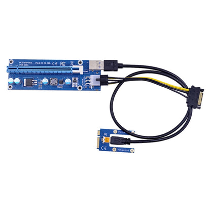 PCE164P-N03 VER006C Mini PCI-E 1X To 16X Riser For Laptop External Image Card, Spec: M2 To 6pin - Add-on Cards by PMC Jewellery | Online Shopping South Africa | PMC Jewellery | Buy Now Pay Later Mobicred