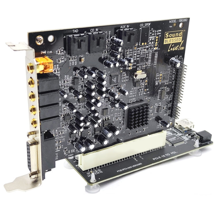 PCI-E 1X To Single PCI With baffle Riser Card Extend Adapter Add Expansion Card For PC Computer - Add-on Cards by PMC Jewellery | Online Shopping South Africa | PMC Jewellery | Buy Now Pay Later Mobicred