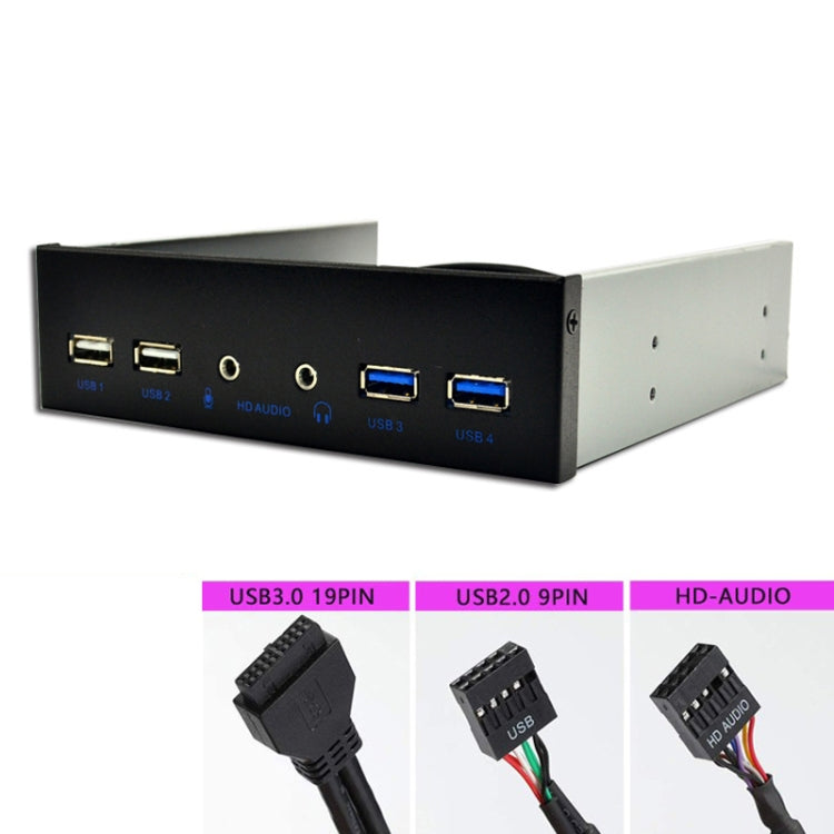 2 x USB 3.0+2 x USB2.0+ HD-AUDIO  Desktop PC Case Internal Front Panel - Computer Cases & Towers by PMC TechLife | Online Shopping South Africa | PMC TechLife
