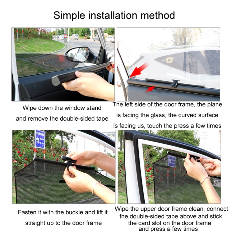 Automobile Automatic Lift Glass Window Sunshade, Specification: Rear Right Window - Window Foils & Solar Protection by PMC TechLife | Online Shopping South Africa | PMC TechLife | Buy Now Pay Later Mobicred