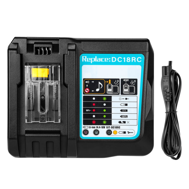 For Makit DC18RA / DC18RC 14.4V-18V Cordless Power Tool Battery Charger(UK Plug) - Electric Saws & Accessories by PMc TechLife | Online Shopping South Africa | PMc TechLife | Buy Now Pay Later Mobicred