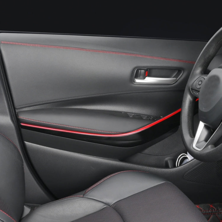 8m Car Center Console Interior Modification Leather Gap Strip(Black Beige) - Car Interior Mouldings by PMC TechLife | Online Shopping South Africa | PMC TechLife | Buy Now Pay Later Mobicred