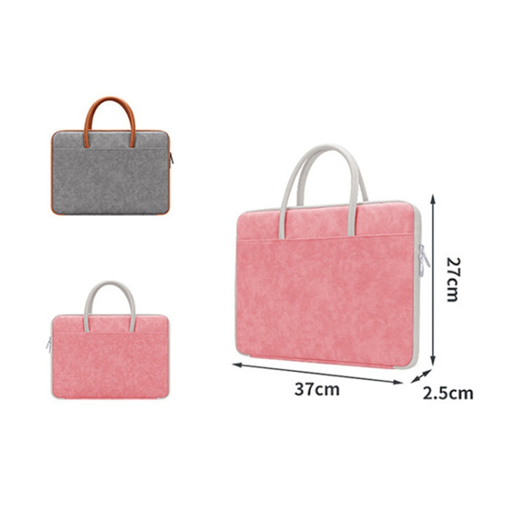 BUBM 14 Inch Full Open Laptop Bag(Pink) - free shipping - PMC Jewellery - Order now!