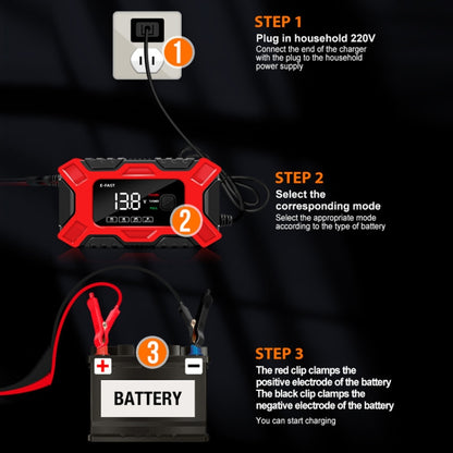 E-FAST 12V Motorcycle Car Battery Emergency Start Charger(JPN Plug) - Power Bank by E-FAST | Online Shopping South Africa | PMC Jewellery