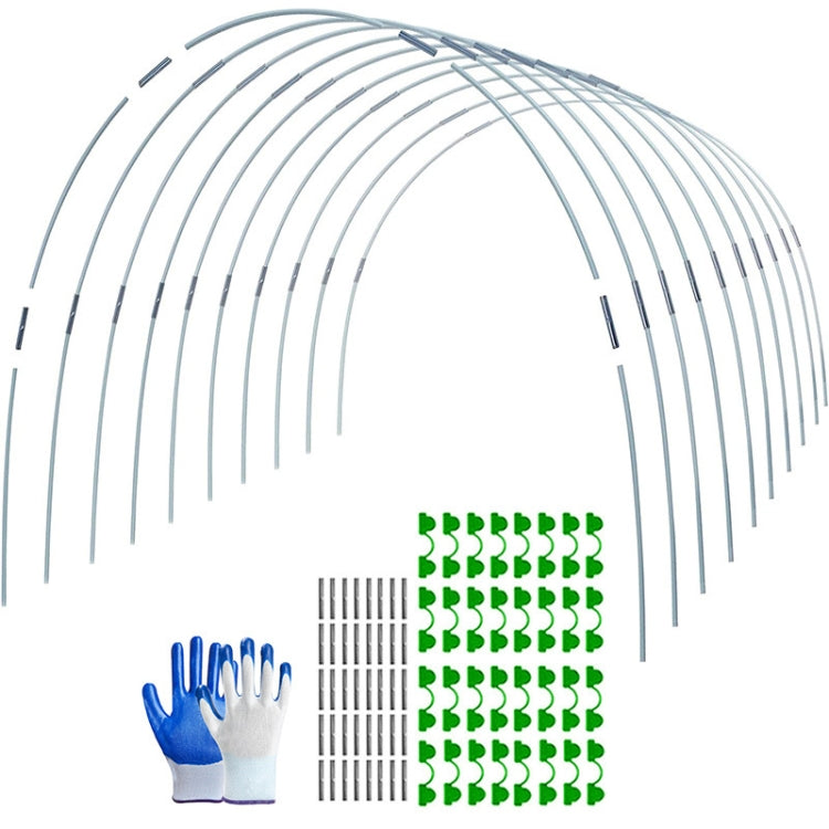 Garden Arch Greenhouse Hoops Rustproof Steel Tunnel Hoop Frame Plant Support, Speci: L  5  Rods 10 Arches - Plant Support & Care by PMC TechLife | Online Shopping South Africa | PMC TechLife | Buy Now Pay Later Mobicred