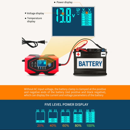 E-FAST 12V/24V Car Battery Emergency Starter Motorcycle Lithium Battery Charger(AU Plug) - Power Bank by E-FAST | Online Shopping South Africa | PMC Jewellery