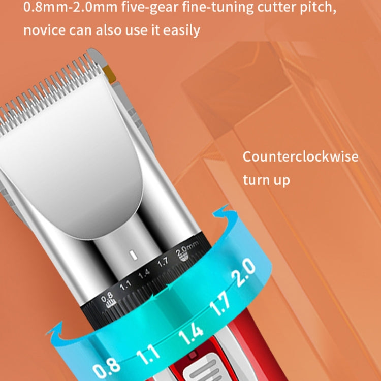 Puppy Shaver Pet Electric Shaver Cat Haircutter Set, Color: Red Standard - Electric Clipper by PMC TechLife | Online Shopping South Africa | PMC TechLife | Buy Now Pay Later Mobicred