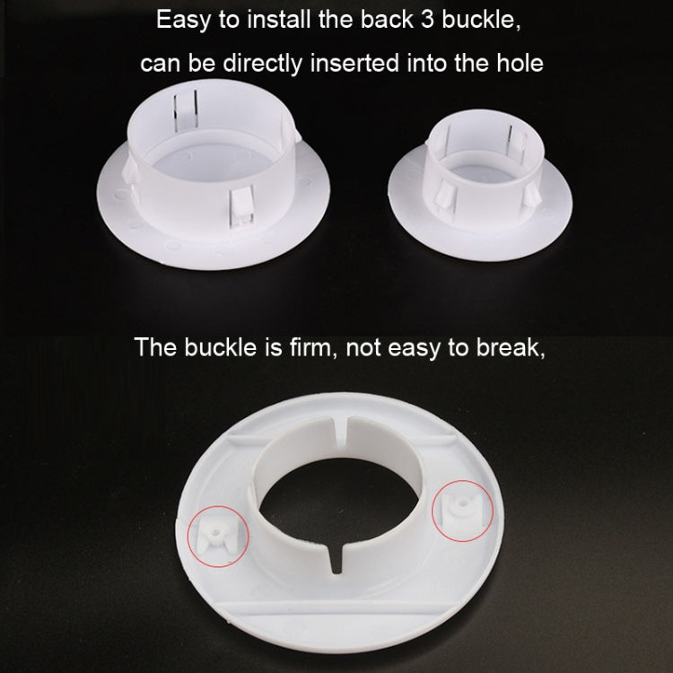 68mm Split Air Conditioning Wall Hole Decorative Cover Plug - Furniture Accessories by PMC TechLife | Online Shopping South Africa | PMC TechLife