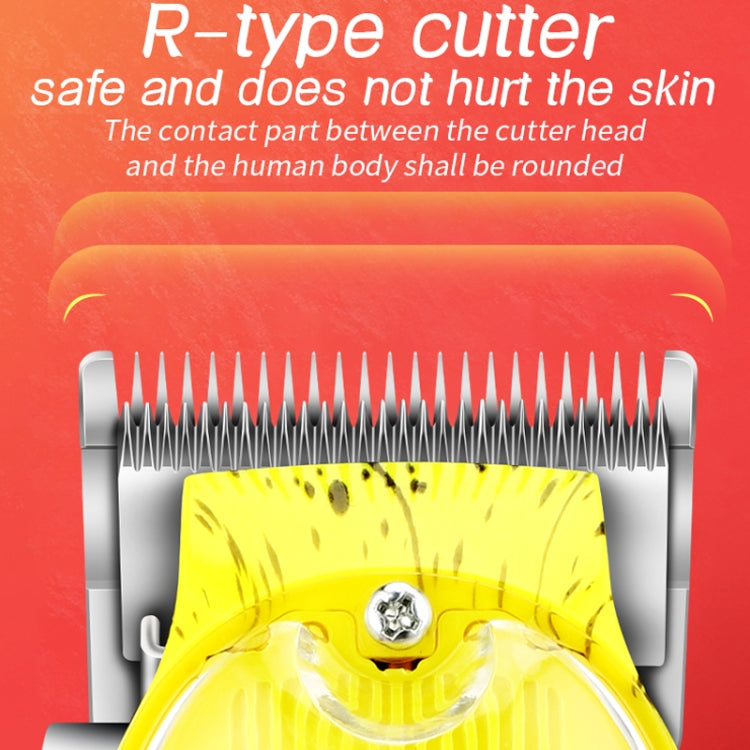 Haircutter Set Transparent Body Oil Head Electric Hair Clipper Men Home Electric Pusher(Earl Red) - free shipping - PMC TechLife - Order now!