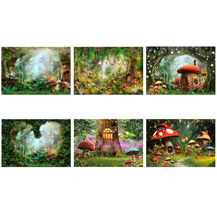 150 X 210cm Fantasy Forest Photography Background Cloth Cartoon Kids Party Decoration Backdrop(6364) - Cartoon by PMC TechLife | Online Shopping South Africa | PMC TechLife