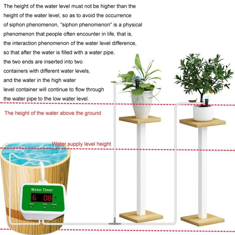 Household Intelligent Drip Irrigation Automatic Watering Timing Machine, Specification: Water 6 Potted Plants - Watering & Irrigation by PMc TechLife | Online Shopping South Africa | PMc TechLife | Buy Now Pay Later Mobicred