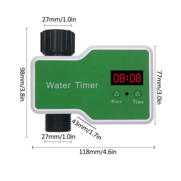 Irrigation System Intelligent Controller Automatic Timed Watering Device, Specification: 20m 20sets Ground Plug Dual-use Suit - Watering & Irrigation by PMc TechLife | Online Shopping South Africa | PMc TechLife | Buy Now Pay Later Mobicred