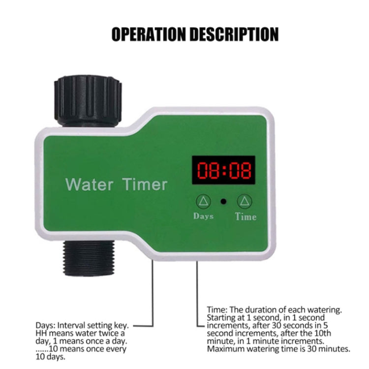 Irrigation System Intelligent Controller Automatic Timed Watering Device, Specification: 2 Water Outlet - Watering & Irrigation by PMc TechLife | Online Shopping South Africa | PMc TechLife | Buy Now Pay Later Mobicred