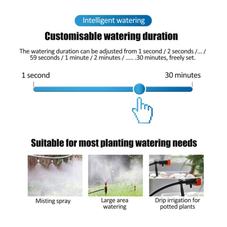 Irrigation System Intelligent Controller Automatic Timed Watering Device, Specification: 2 Water Outlet - Watering & Irrigation by PMc TechLife | Online Shopping South Africa | PMc TechLife | Buy Now Pay Later Mobicred