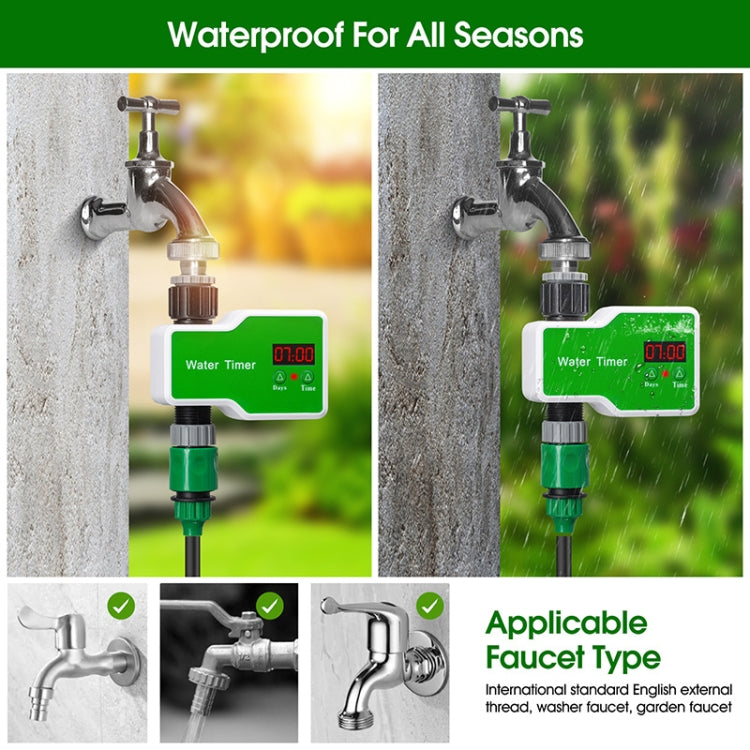 Irrigation System Intelligent Controller Automatic Timed Watering Device, Specification: 2 Water Outlet - Watering & Irrigation by PMc TechLife | Online Shopping South Africa | PMc TechLife | Buy Now Pay Later Mobicred