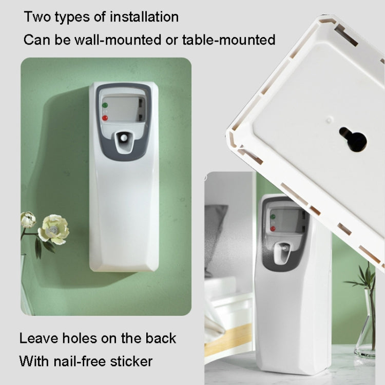 Battery Recycle Adding Liquid Aqueous Incense Sprayer Wall-Mounted Automatic Incense Sprayer(White) - free shipping - PMc TechLife - Order now!