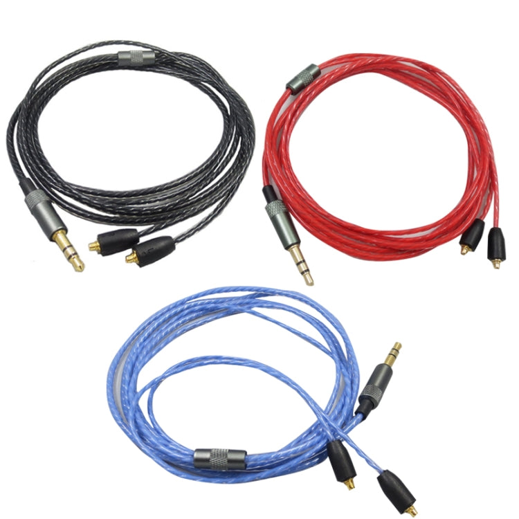 For Shure MMCX / SE215 / SE425 / SE535 / SE846 / UE900 / Waston Headset Cable(Red) - Headset Accessories by PMC TechLife | Online Shopping South Africa | PMC TechLife