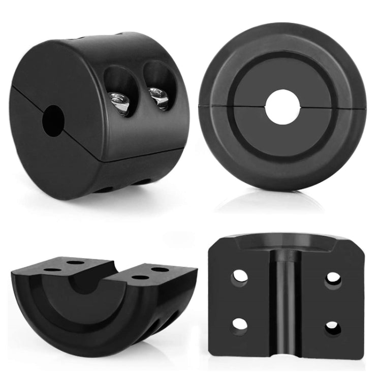 Anti-Abrasion Rubber Plug For Towing Hook Compatible With KFI/ATV Stranded Cables(Black) - Towing Bars by PMC Jewellery | Online Shopping South Africa | PMC Jewellery | Buy Now Pay Later Mobicred