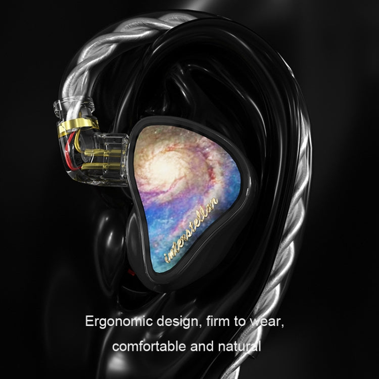 CVJ In-Ear Earplug Style Resin Interchangeable Cable Earphone, Style: Star Cloud - free shipping - PMc TechLife - Order now!