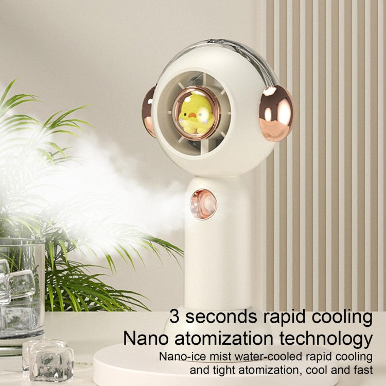 Without Blade Spray Handheld Children Small Fan(White) - Electric Fans by PMC TechLife | Online Shopping South Africa | PMC TechLife | Buy Now Pay Later Mobicred