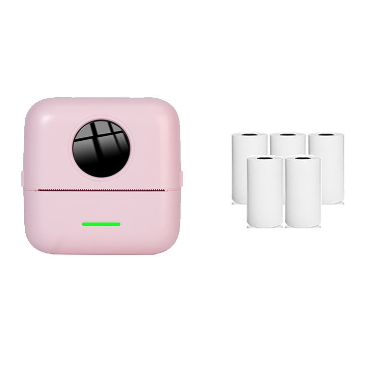Mini Student Wrong Question Bluetooth Thermal Printer With 5 Rolls White Paper(Pink) - Receipt Printers by PMC TechLife | Online Shopping South Africa | PMC TechLife | Buy Now Pay Later Mobicred