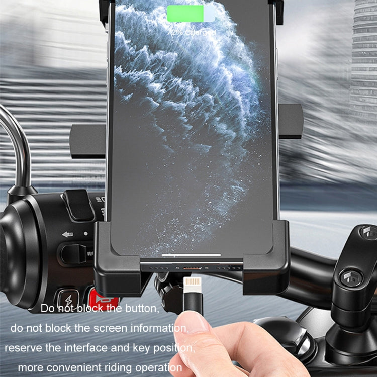 Shockproof Motorcycle Mobile Phone Holder Outdoor Bike Navigation Holder, Model: Handlebars - free shipping - PMC TechLife - Order now!