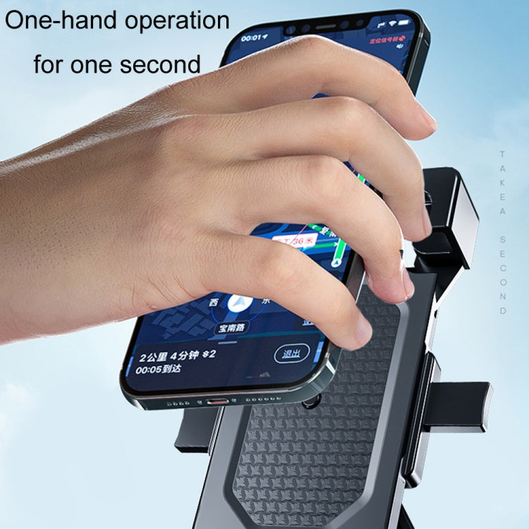 Shockproof Motorcycle Mobile Phone Holder Outdoor Bike Navigation Holder, Model: Handlebars - free shipping - PMC TechLife - Order now!