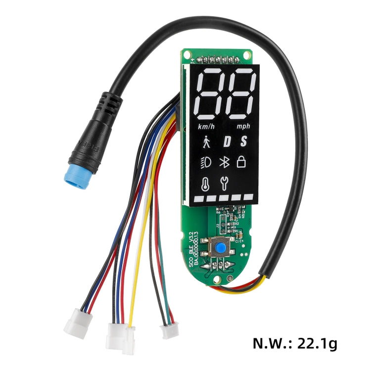 For Xiaomi Electric Scooter Pro/Pro 2/1S Four-Wire Double Brake Bluetooth Board Set, Spec: With Switch Panel - Accessories & Parts by PMc TechLife | Online Shopping South Africa | PMc TechLife | Buy Now Pay Later Mobicred
