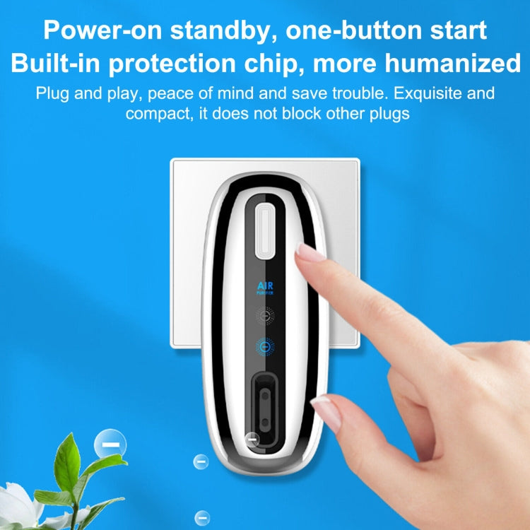 90V-250V Plug-in Negative Ion Air Purifier Portable Odor Removing Device UK Adapter+ EU Host - free shipping - PMC TechLife - Order now!
