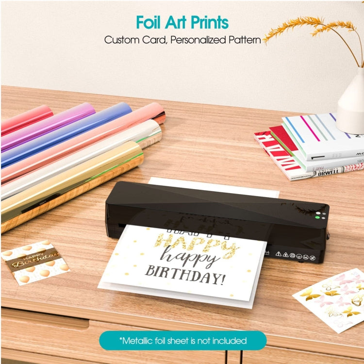 9 Inch A4 Hot Cold Laminator Machine Book Documents Laminator, Size:  Set 2(220V UK Plug) - free shipping - PMC TechLife - Order now!