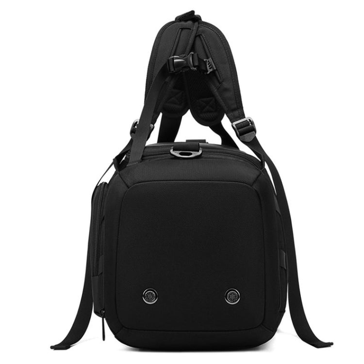 MINGLU Large-Capacity Dry And Wet Separation Gym Bag Messenger Training Bag(Grey) - Travel Bags by PMC TechLife | Online Shopping South Africa | PMC TechLife