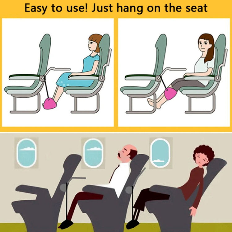 Travel Foot Rest Hammock Office Leisure Pedal, Color: Blue Split - Hammocks by PMC TechLife | Online Shopping South Africa | PMC TechLife | Buy Now Pay Later Mobicred