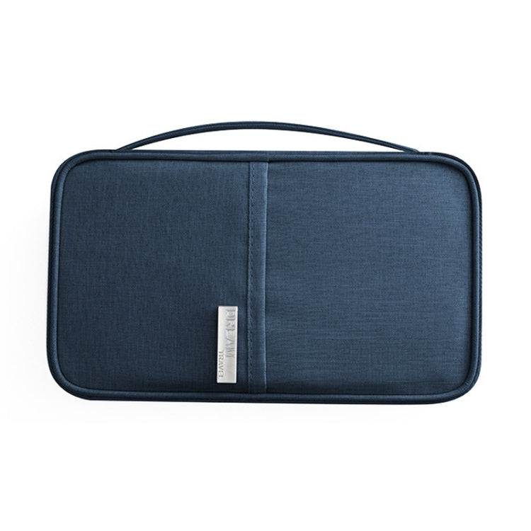 Travel Waterproof Dustproof Portable Passport Document Bag, Color: Navy Blue Small - Card & Passport Bags by PMC Jewellery | Online Shopping South Africa | PMC Jewellery