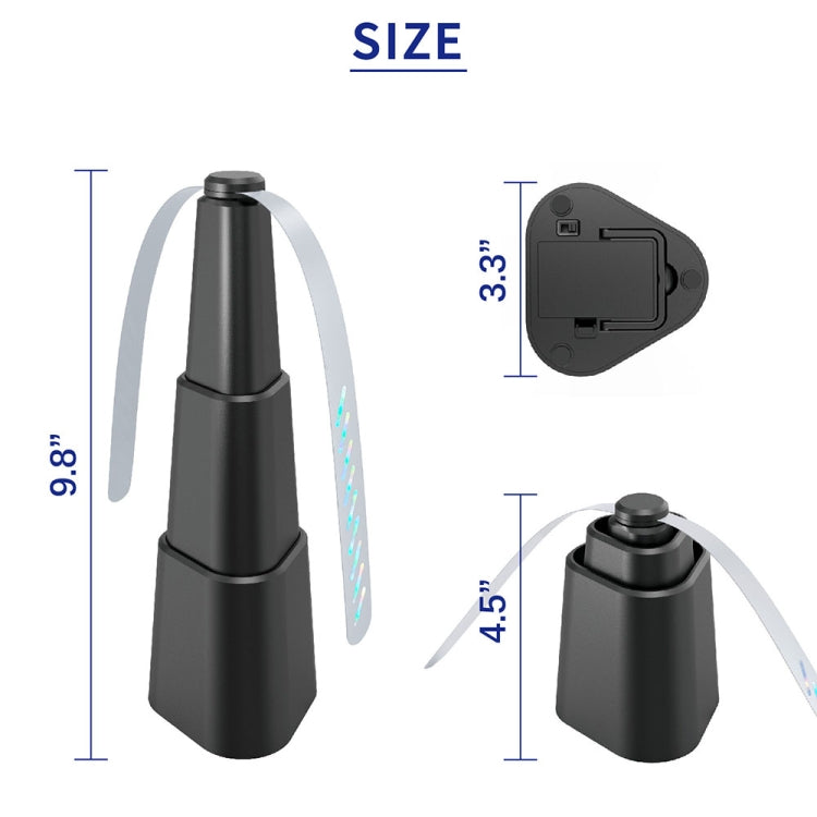 Telescopic Fan Blade Fly Repellent Indoor and Outdoor Multifunctional Automatic Fly Trap, Style: Battery Model - Outdoor Insect Repellent by PMC TechLife | Online Shopping South Africa | PMC TechLife | Buy Now Pay Later Mobicred