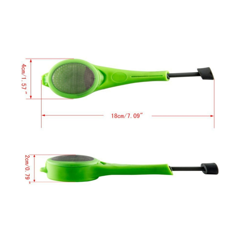 Tea Strainer Reusable Tea Infuser Built-In Plunger Portable Food-Grade Plastic Tea&Coffee Strainer - Tea Strainers by PMC TechLife | Online Shopping South Africa | PMC TechLife | Buy Now Pay Later Mobicred