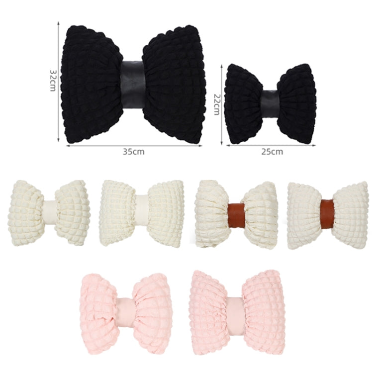 Car Seat Breathable And Comfortable Puff Pillow Upholstery, Color: Lumbar Pillow Beige - Seat Accessories by PMC TechLife | Online Shopping South Africa | PMC TechLife | Buy Now Pay Later Mobicred