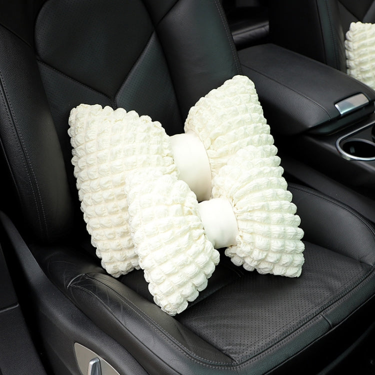 Car Seat Breathable And Comfortable Puff Pillow Upholstery, Color: Headrest Pink - free shipping - PMC TechLife - Order now!