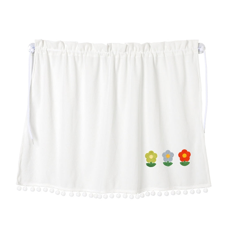 Car Sun Protection Blackout Curtain Cartoon Sunshade Curtain, Pattern: Green Blue Red Flower - Window Foils & Solar Protection by PMC TechLife | Online Shopping South Africa | PMC TechLife | Buy Now Pay Later Mobicred