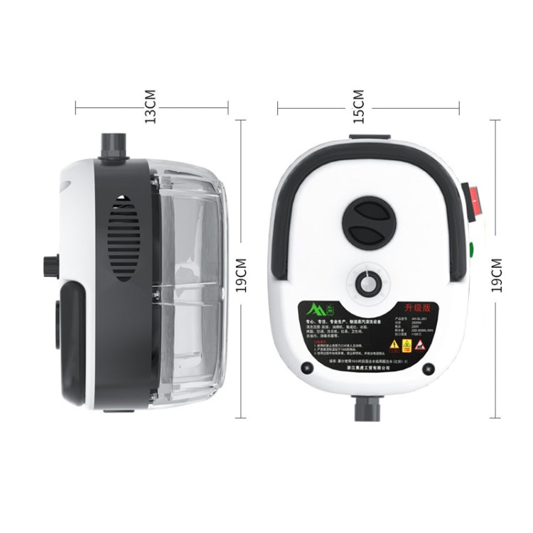 2500W High Temperature And High Pressure Steam Cleaning Machine for Kitchen Bathroom Furniture, Color: Red 110V US Plug - Handheld Cleaner & Mops by PMC TechLife | Online Shopping South Africa | PMC TechLife | Buy Now Pay Later Mobicred