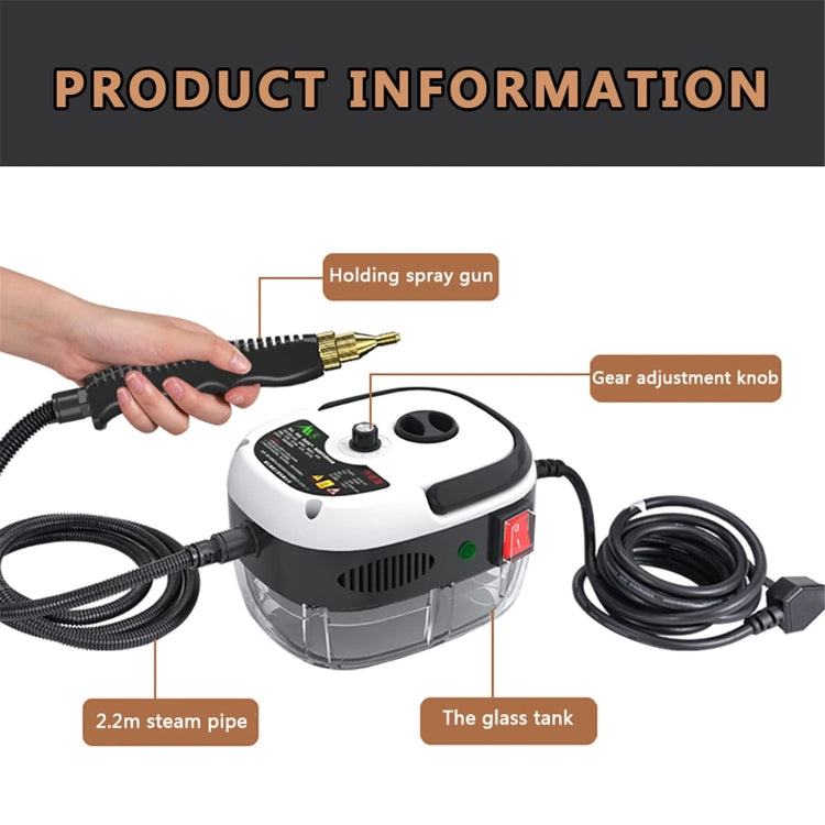 2500W High Temperature And High Pressure Steam Cleaning Machine for Kitchen Bathroom Furniture, Color: Red 110V US Plug - Handheld Cleaner & Mops by PMC TechLife | Online Shopping South Africa | PMC TechLife | Buy Now Pay Later Mobicred