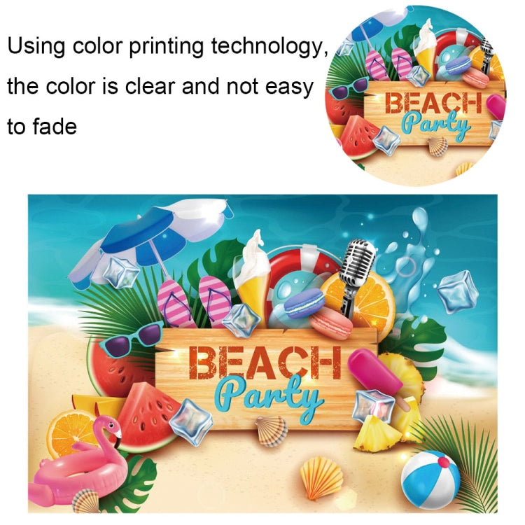80x120cm Summer Pool Party Decoration Backdrop Swimming Ring Photography Background Cloth(11418495) - Other by PMC TechLife | Online Shopping South Africa | PMC TechLife