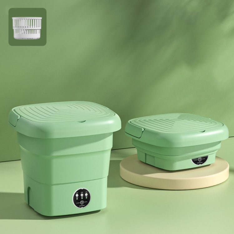4.5L Mini Portable Folding Household Washing Machine Underwear Washer, Color: Fruit Green(US Plug) - free shipping - PMC TechLife - Order now!