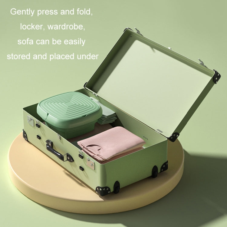 4.5L Mini Portable Folding Household Washing Machine Underwear Washer, Color: Fruit Green(US Plug) - free shipping - PMC TechLife - Order now!