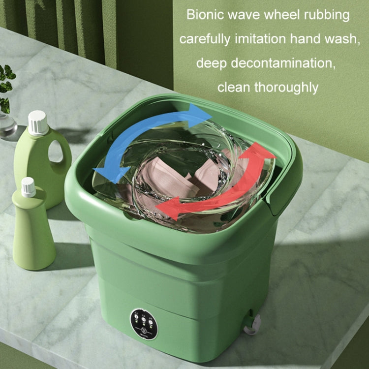 4.5L Mini Portable Folding Household Washing Machine Underwear Washer, Color: Lake Blue(UK Plug) - free shipping - PMC TechLife - Order now!
