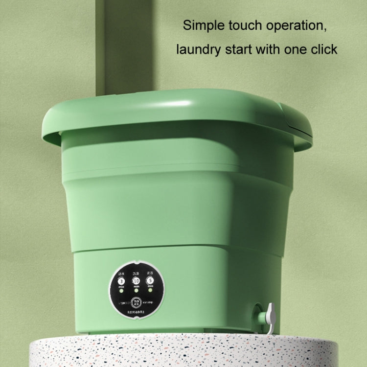 4.5L Mini Portable Folding Household Washing Machine Underwear Washer, Color: Lake Blue(US Plug) - free shipping - PMC TechLife - Order now!