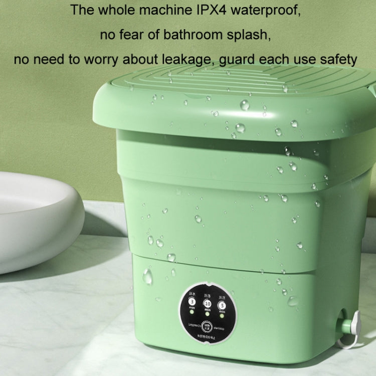 4.5L Mini Portable Folding Household Washing Machine Underwear Washer, Color: Lake Blue(US Plug) - free shipping - PMC TechLife - Order now!