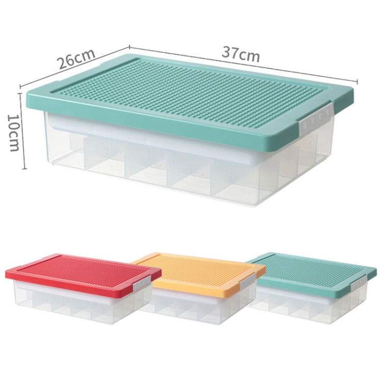 Children Toy Parts Building Blocks Storage Box(Red) - Storage Boxes by PMC TechLife | Online Shopping South Africa | PMC TechLife